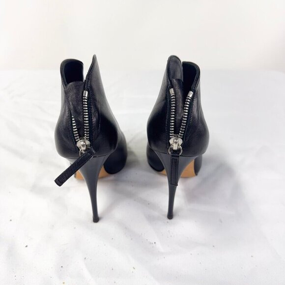 vero cuoio giuseppe zanotti design BOOTS WITH ZIP UP BACK SIZE 38 - Picture 3 of 7